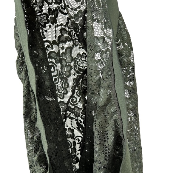 TORRID Women's Green Lace Short Sleeve Under-It-All Crop Top ~ Ladies Size 4x - Picture 6 of 6